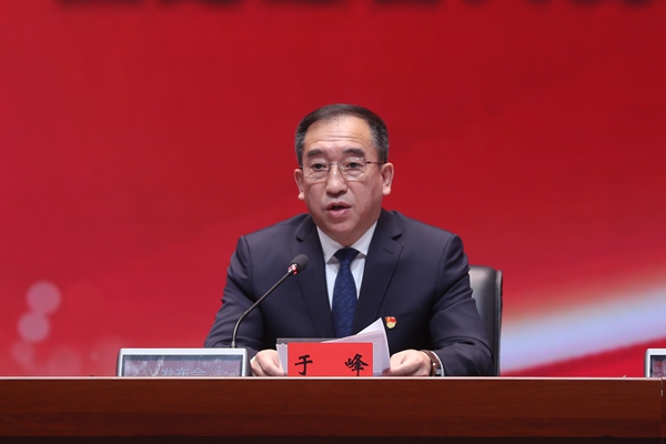 黑龙江省文化和旅游厅党组成员、副厅长于峰。石启立摄