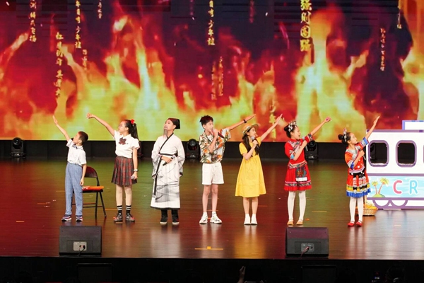 英语节目展演。主办方供图