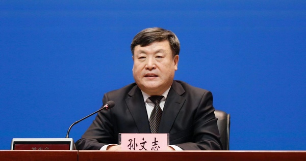 黑龙江省农业农村厅一级巡视员孙文志。张澍摄