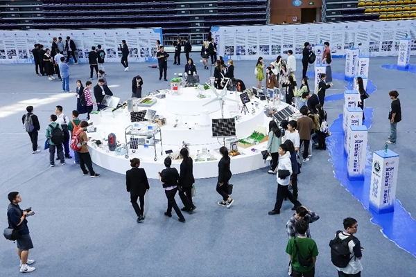 入围决赛作品成果展。北京建筑大学供图