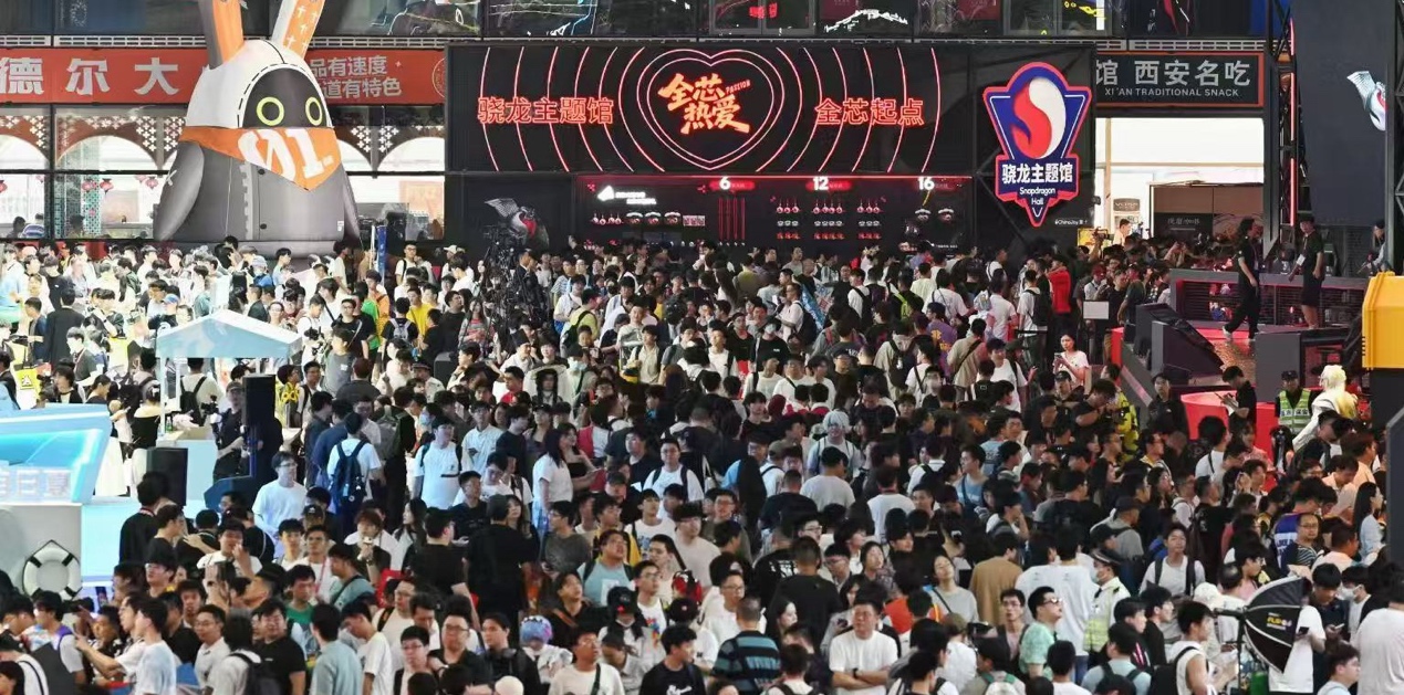 今年ChinaJoy现场