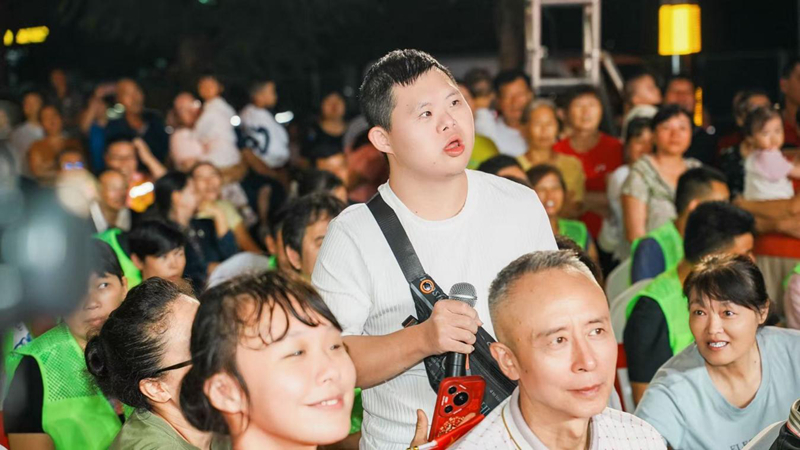 联谊晚会现场。主办方供图